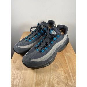 Nike Air Max 95 Anthricite Grey Blue Casual Sneaker 609048-052 size 13